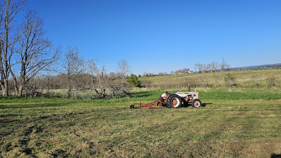 Tractor in Field